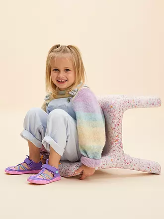 AFFENZAHN | Kinder Sandalen BREEZY VOGEL | lila